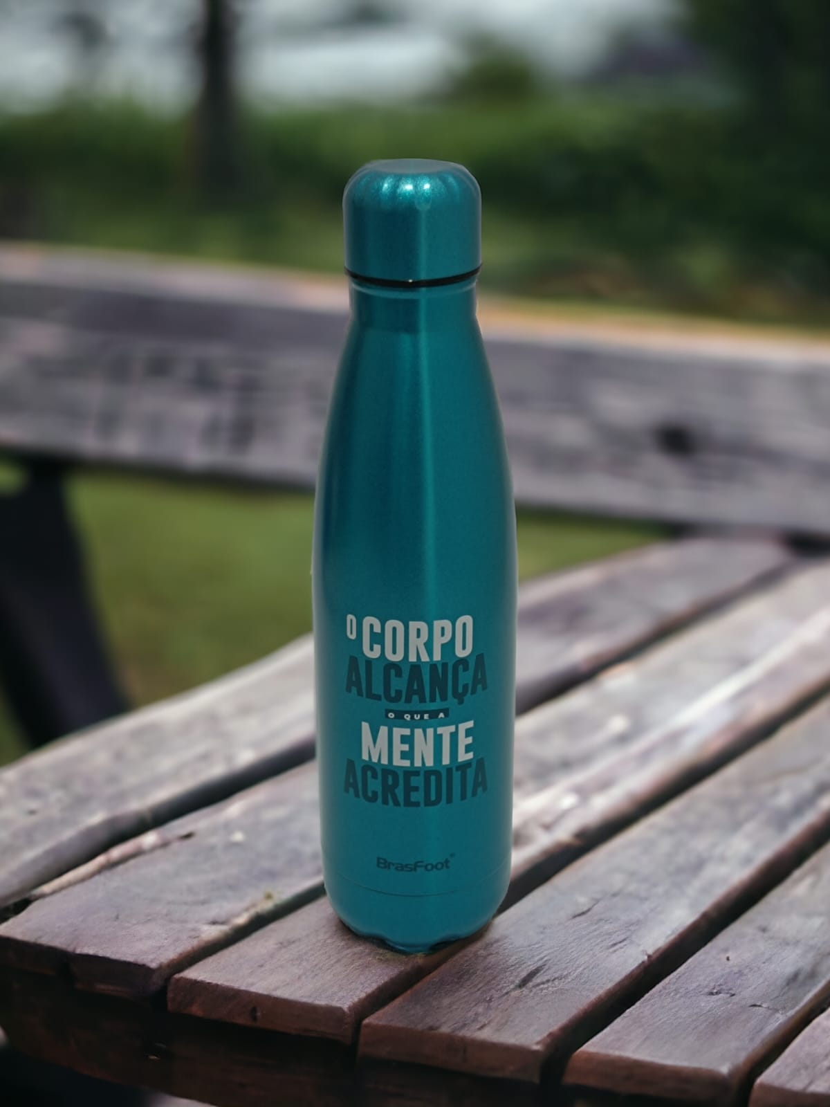 Garrafa Térmica Metal Neo 500Ml - O Corpo Alcança