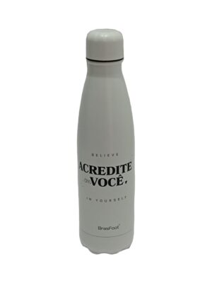 Garrafa Térmica Metal Neo 500Ml - Acredite Em Você