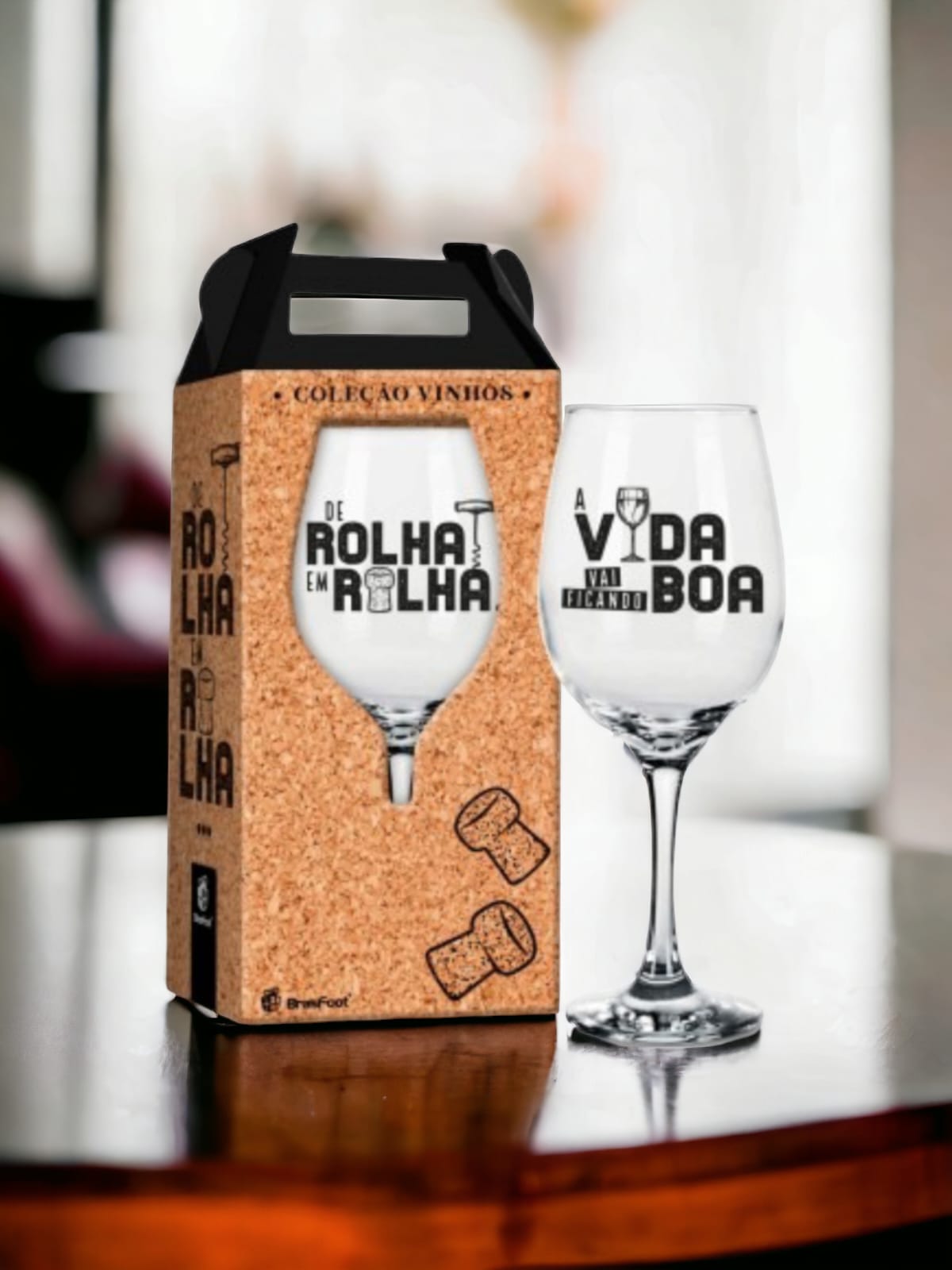 Taça Vinho - De Rolha Em Rolha