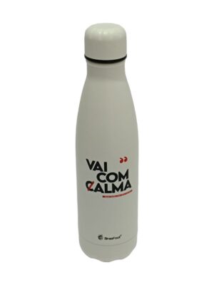 Garrafa Térmica Metal Neo 500Ml - Vai Com Calma