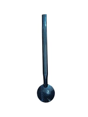 BOMBA DE INOX COLORIDA PRETA COM GLITER