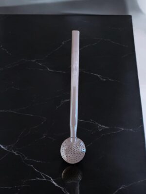 BOMBA DE INOX COLORIDA MARROM