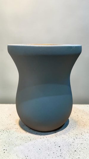 CUIA DE MADEIRA AZUL FOSCO