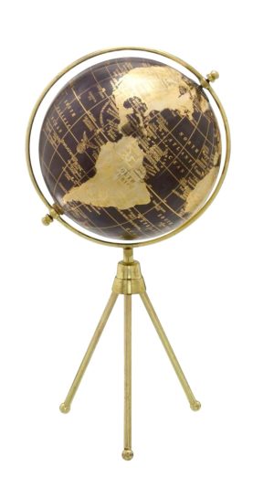 GLOBO TERRESTRE DECORATIVO