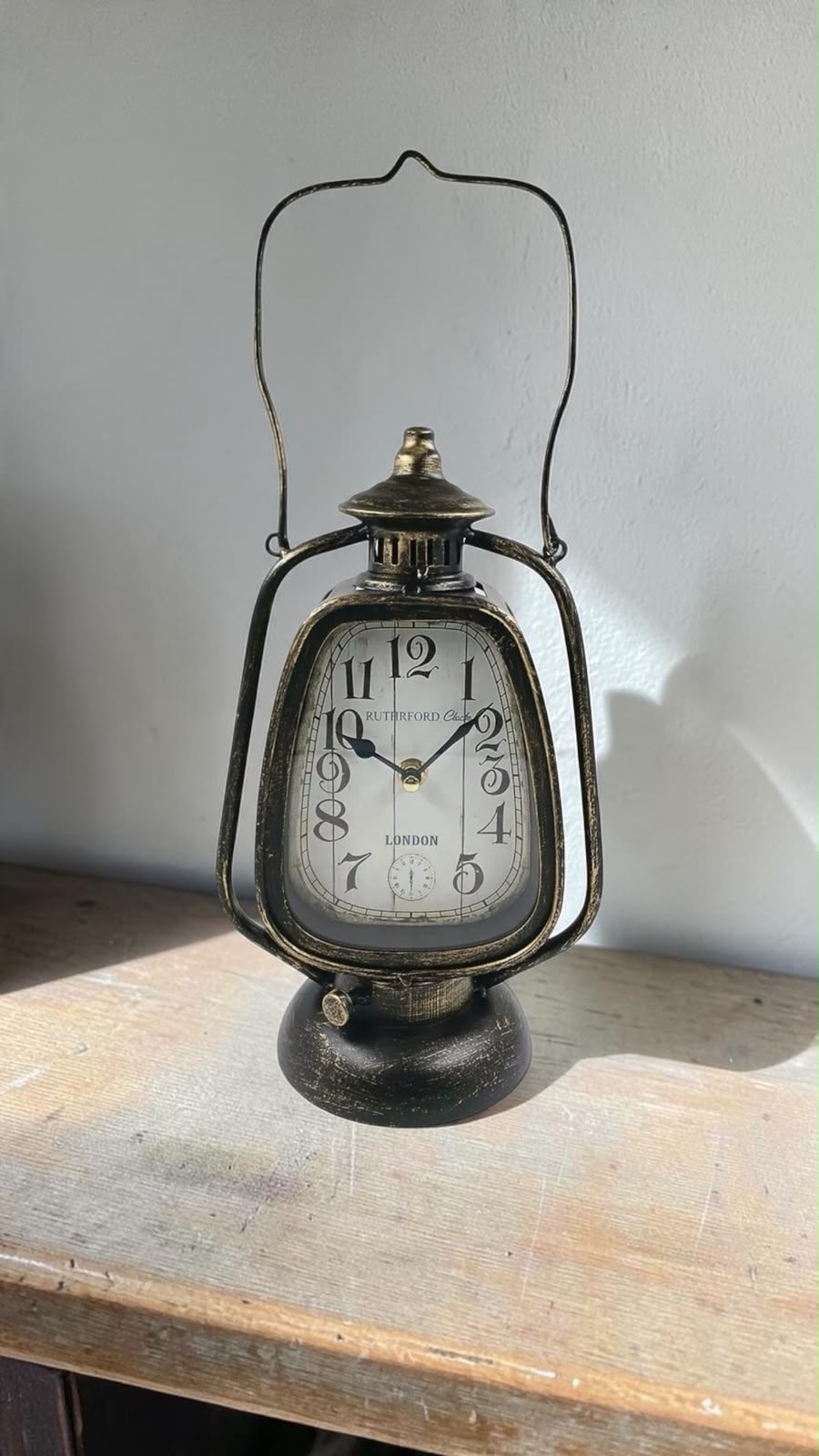 RELÓGIO VINTAGE ESTILO LAMPIÃO