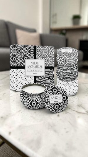KIT 4 VELAS AROMÁTICAS