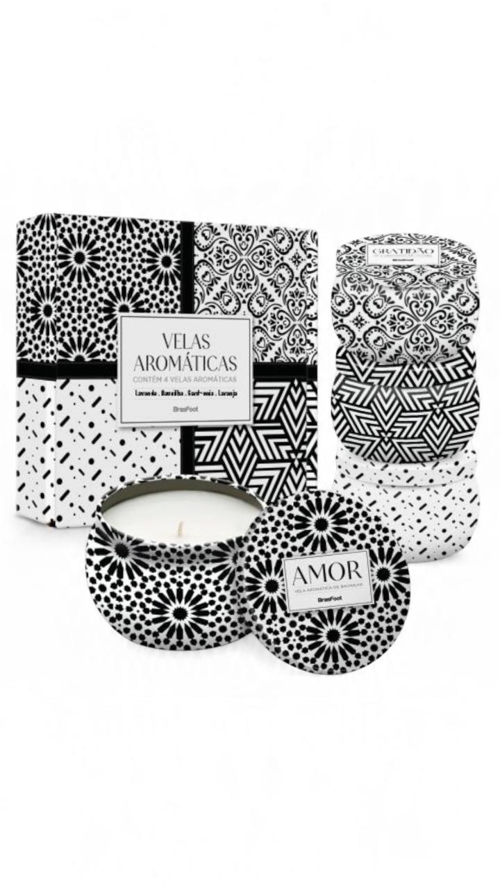 KIT 4 VELAS AROMÁTICAS - Imagem 2